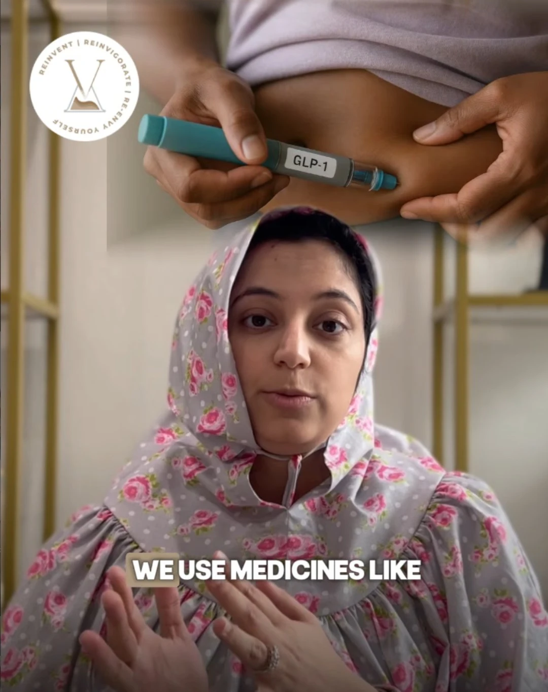Preview of ReinviMD medical weight-loss Instagram Reel