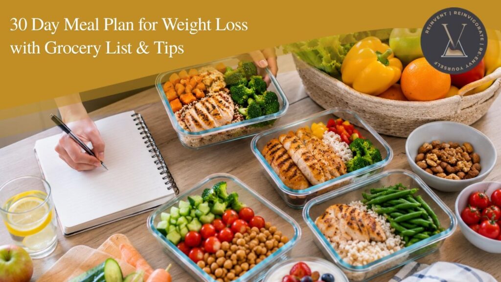 30 Day Meal Plan for Weight Loss