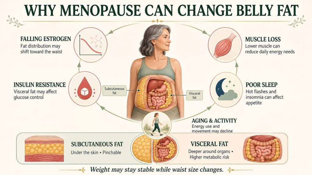 Menopause Belly Fat Treatment